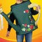 Whimsical Watering Can Adult Costume with 3D Handle and Floral Print for Halloween